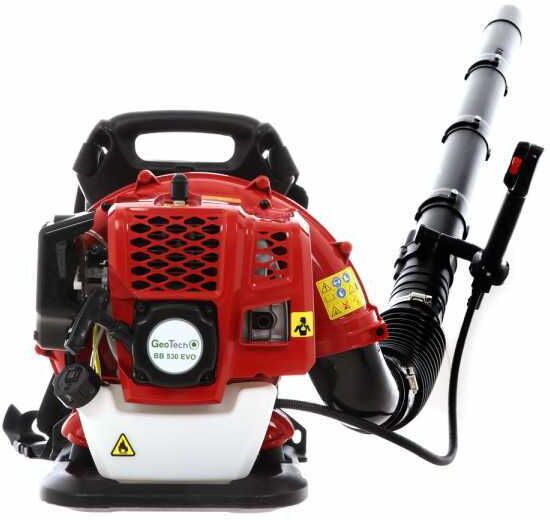 Professioneller rückentragbarer Benzin Laubbläser Geotech BB530EVO - Motor EURO 5 - Luftfilter