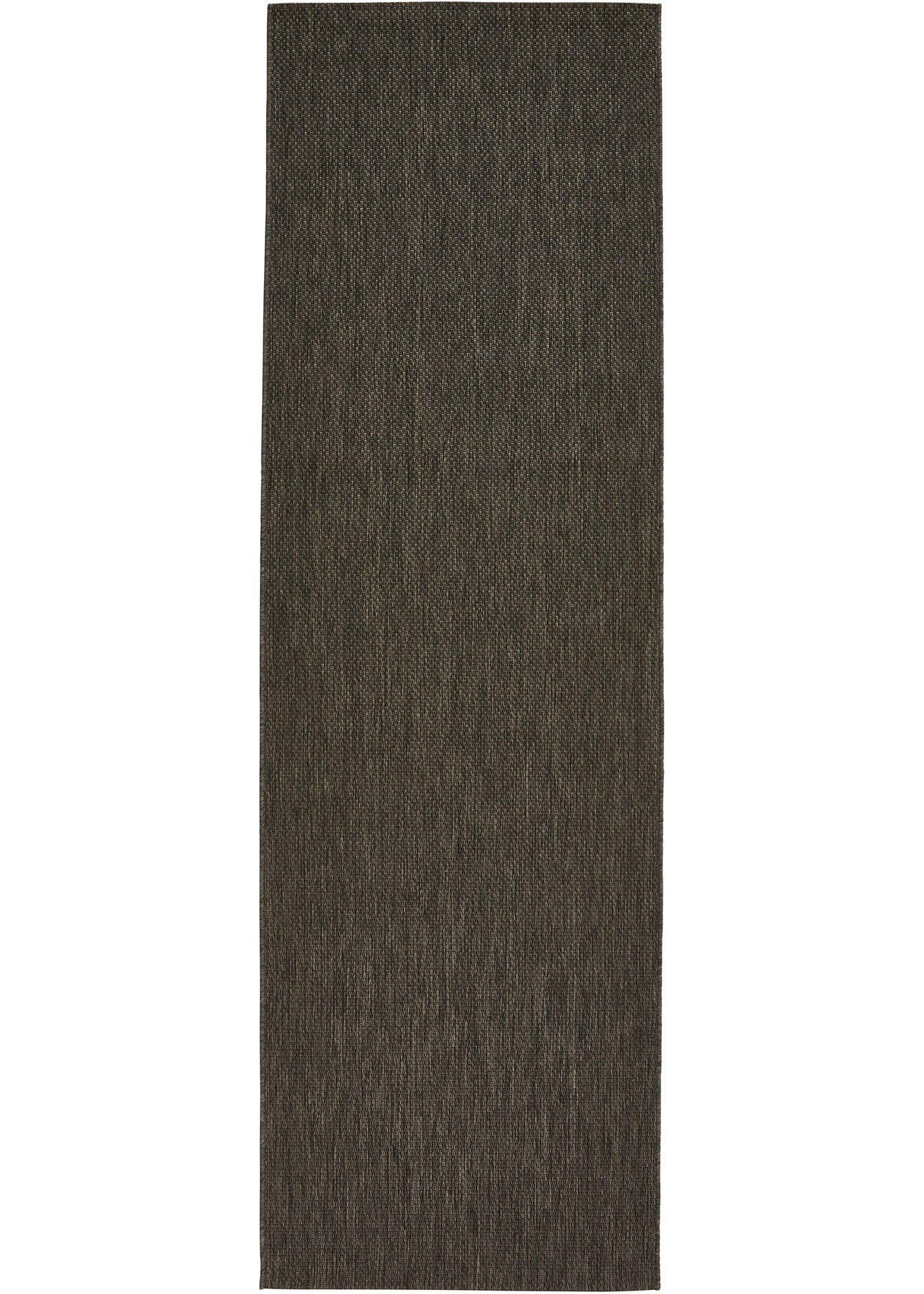bonprix In- und Outdoor Teppich, grau, Gr.140x200 cm, Setzt moderne Akzente: der In- und Outdoor Teppich