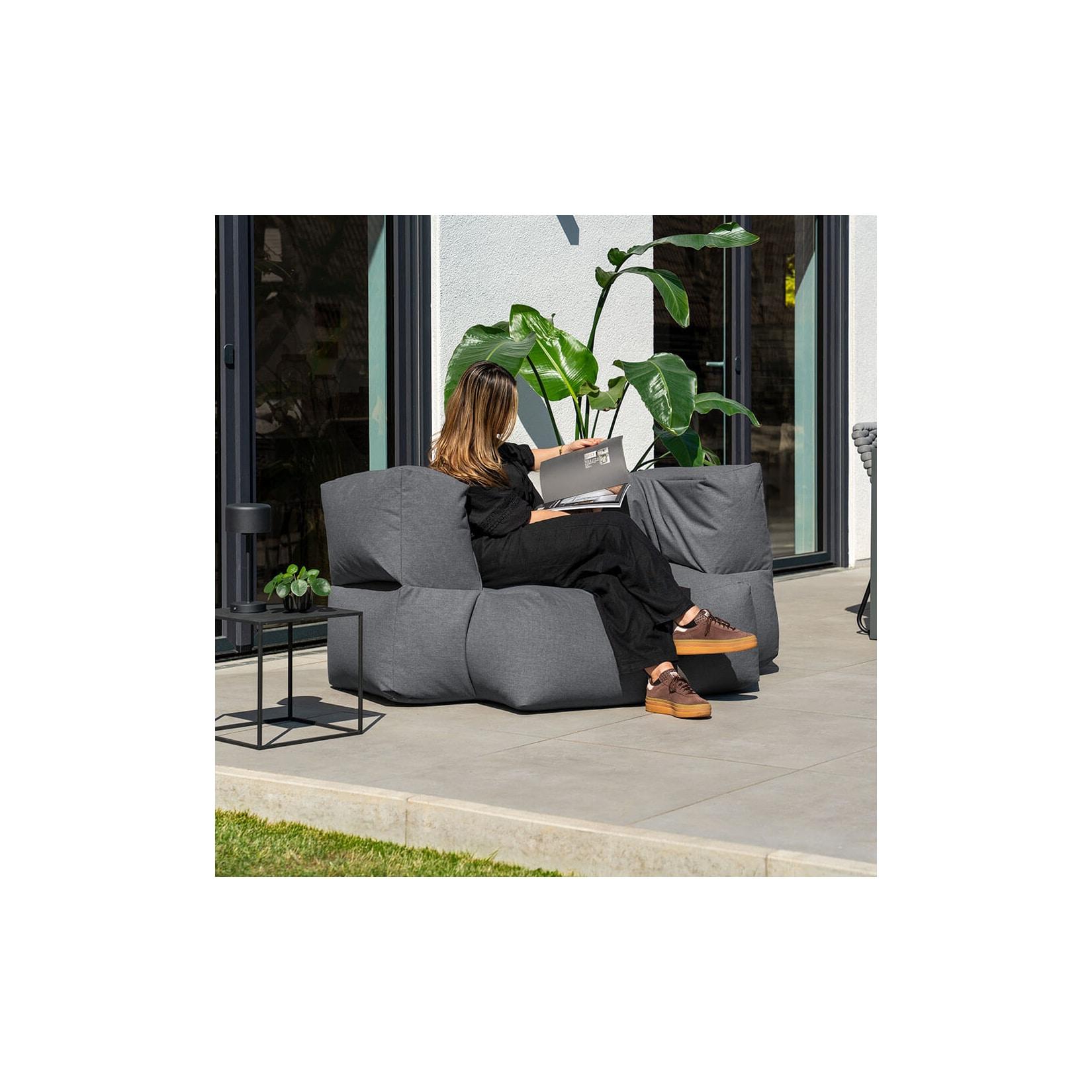 HOME DELUXE Outdoor Sitzsack HEAVEN - Hellgrau