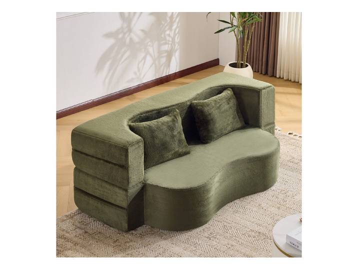 MODFU Schlafsofa ORW3498P450655, vollständig komprimiertes Futon-Schlafsofa, montagefreies 1 Teile
