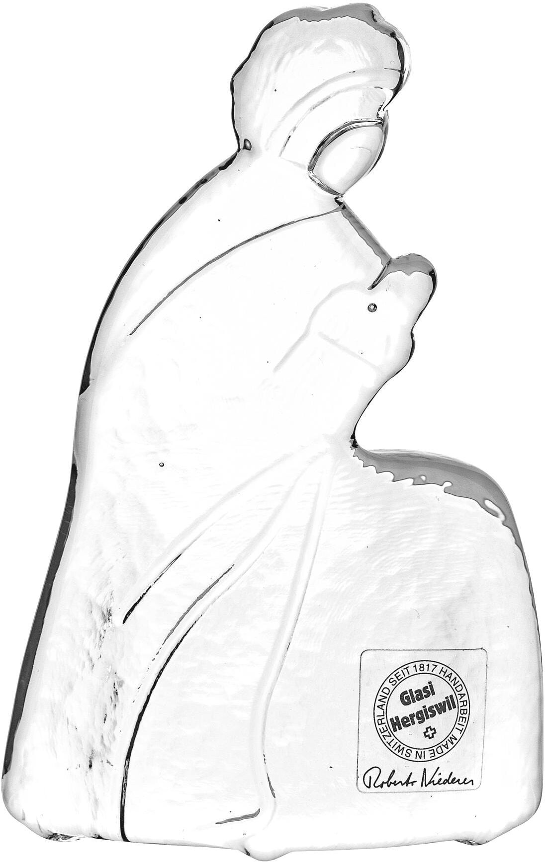 Krippenfigur GLASI HERGISWIL "Krippenfigur Hirt, klein", bunt, B:6,3cm, Dekofiguren, Krippenfigur bunt B/H/T: 6,3cm