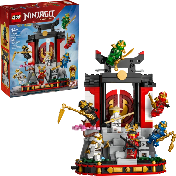 LEGO NINJAGO 71866 15-jähriges Jubiläum: Ninja-Charaktere zum Ausstellen