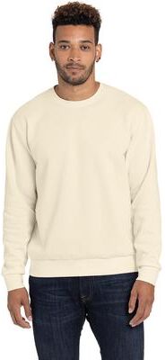 Next Level NL9003 Santa Barbara Crewneck Sweatshirt in Natural size 3XL   80/20 Cotton/Polyester 9003