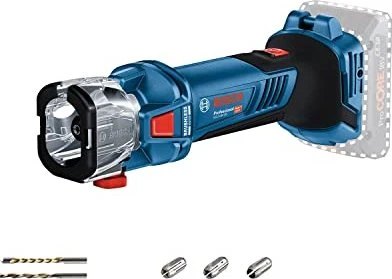 BOSCH Professional Akku-Fräse GCU 18V-30, 3 Spannzangen, Vakuumadapter 0.601.9K8.000 (ohne Akku)