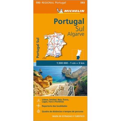 Michelin Portugal Süd, Karte von , Michelin, 978-2-06-718477-0