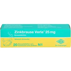 Zinkbrause Verla 25mg 20 ST