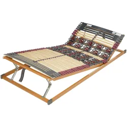 7 Zonen Teller-Leisten Lattenrost Rhodos Komfort KF 80x220 cm