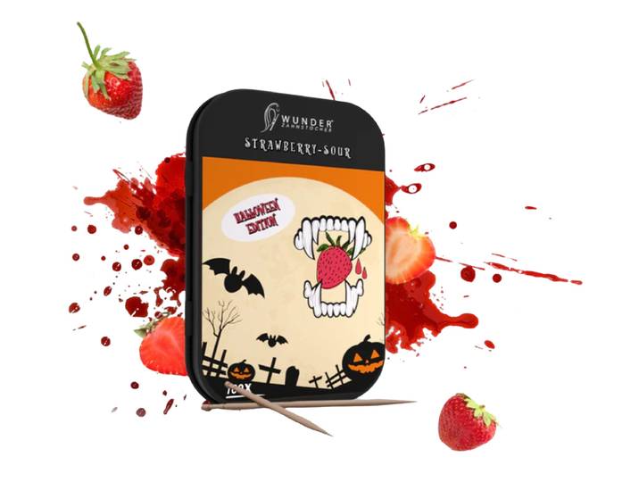 Zahnstocher mit Geschmack Limited Edition Strawberry-Sour