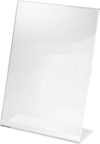 Sigel TA210 Tischaufsteller L-Form Verwendung für Papierformat: DIN A4 Glasklar 1 St.