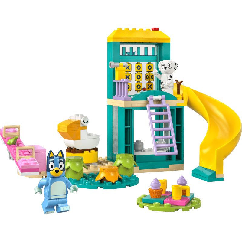 LEGO Bluey 11201 - Bluey und Chloe auf dem Spielplatz