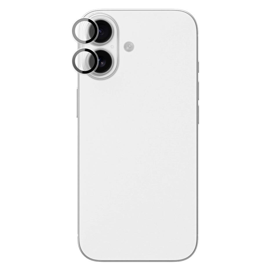 Amazingthing Linsenglas für iPhone 17 mit schwarzem Aluminiumrahmen (1 Stk., Apple iPhone 17) (IP176.3CAM2ARGLA)