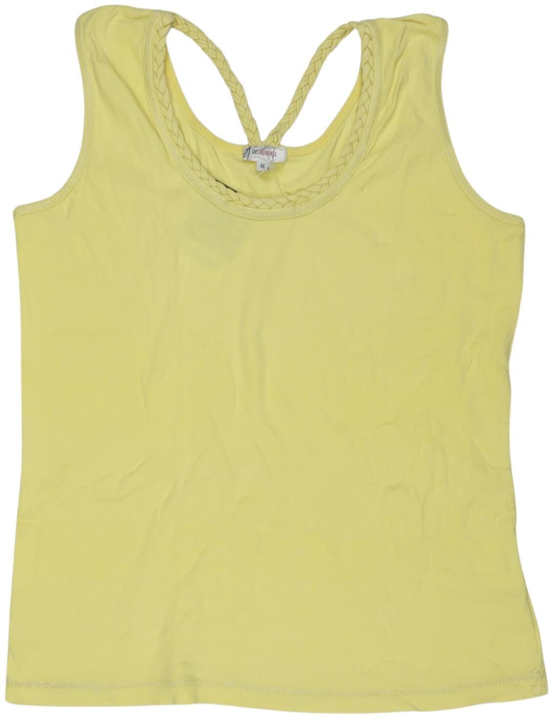 Designers Remix Damen Top, Gelb, Gr. XL, Baumwolle - Second Hand