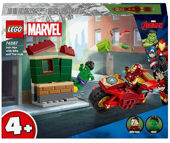Lego IRON MAN MOTA HULK 76287