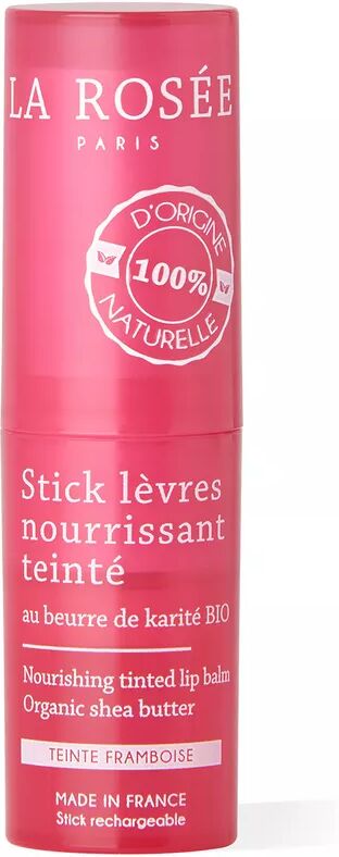 La Rosée - Getönter, pflegender Lippenpflegestift mit Bio-Sheabutter - Nachfüllbar, 4.5G
