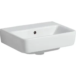 Geberit Renova Plan Handwaschbecken, 45x34cm o. Hl., m. Ül., weiß