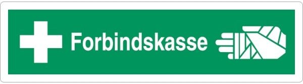 Denfoil Forbindskasse Skilt, Selvklæb., 40x150 Mm, 6 Stk