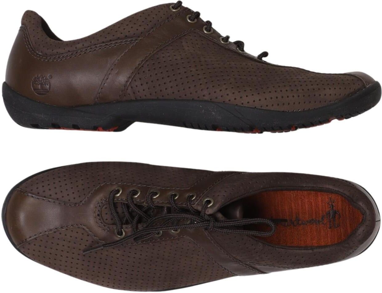 Timberland Damen Halbschuh, Braun, Gr. EU 40 (US 8.5), Leder - Second Hand