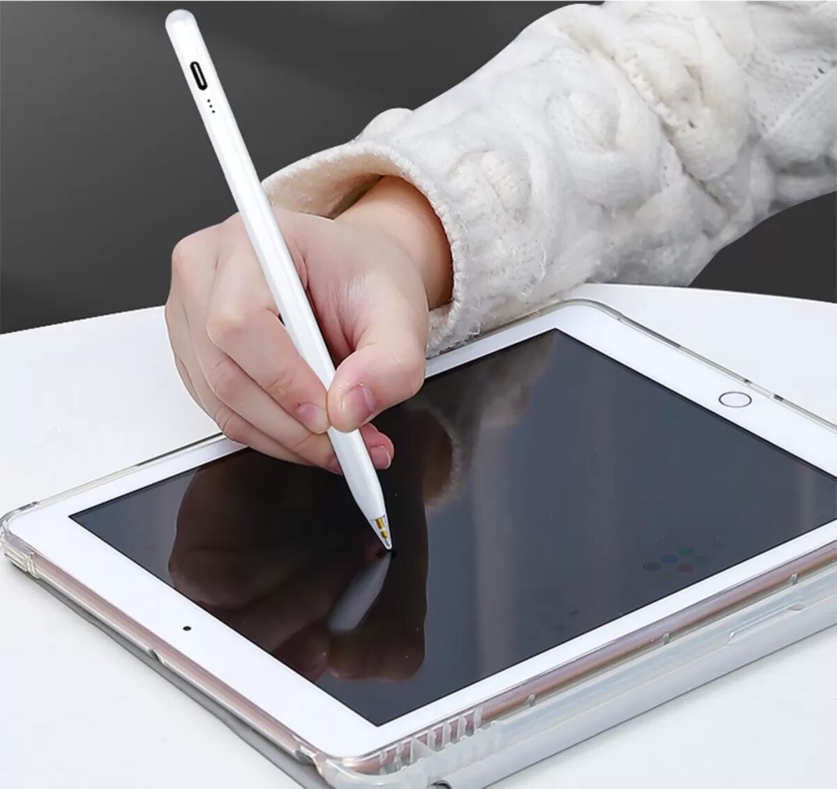 INF Ensemble de 6 embouts de remplacement multicolores compatible avec Apple Pencil - Pointes twist-on à ressort allongé