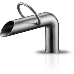 JEE-O Pure Waschtischarmatur niedrig, edelstahl gebürstet, 300-1700 300-1700