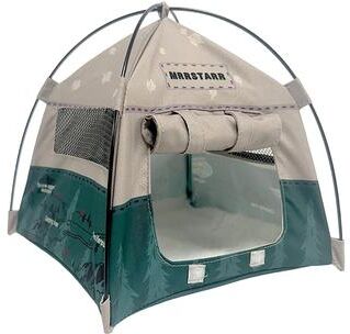 Fusion Finds Cozy Escape Breathable Small Pet Hideout Tent Enclosure green