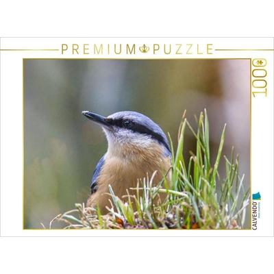 CALVENDO Puzzle Aufmerksamer Kleiber | 1000 Teile Lege-Größe 64x48cm Foto-Puzzle für glückliche Stunden, Sonstige von , Calvendo Puzzle