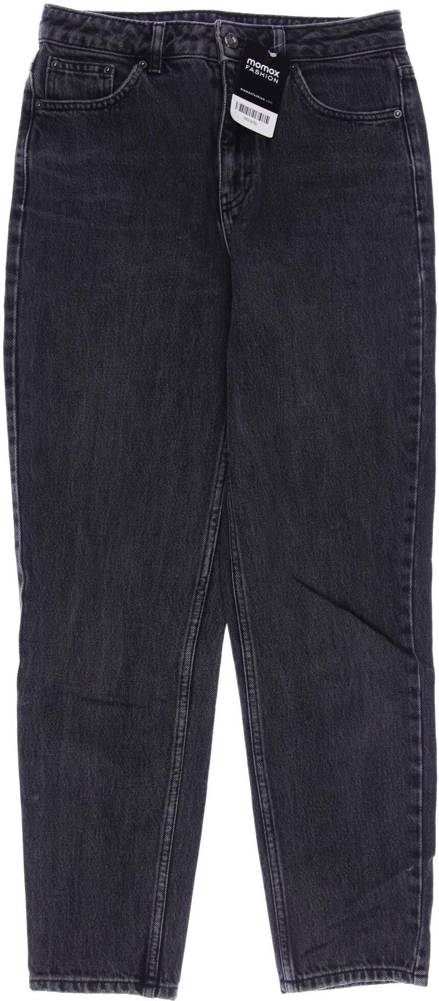 Topshop Damen Jeans, Grau, Gr. W28, Baumwolle / Synthetik - Second Hand