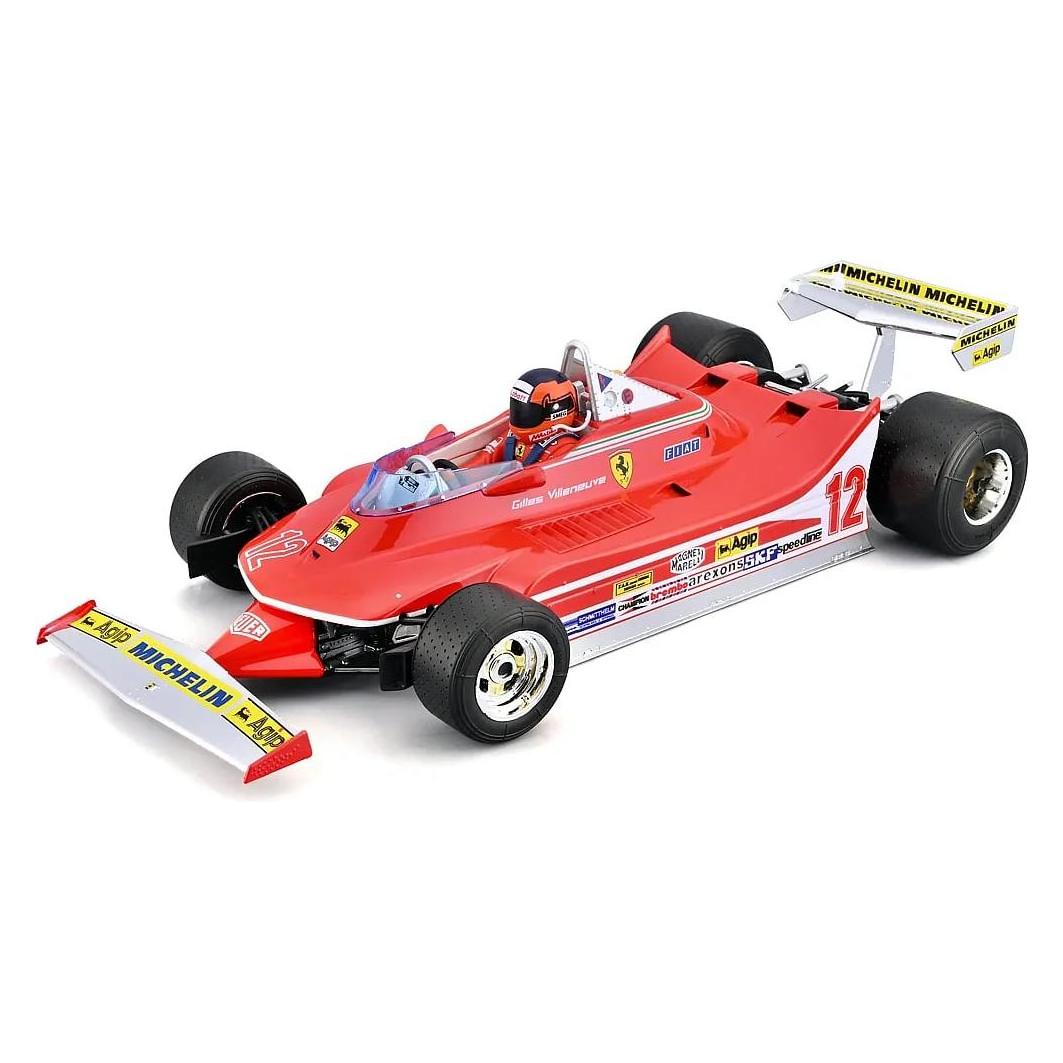 Bburago Ferrari F1 312 T4 1/18 G.Villeneuve 1979 (1816814-SA)