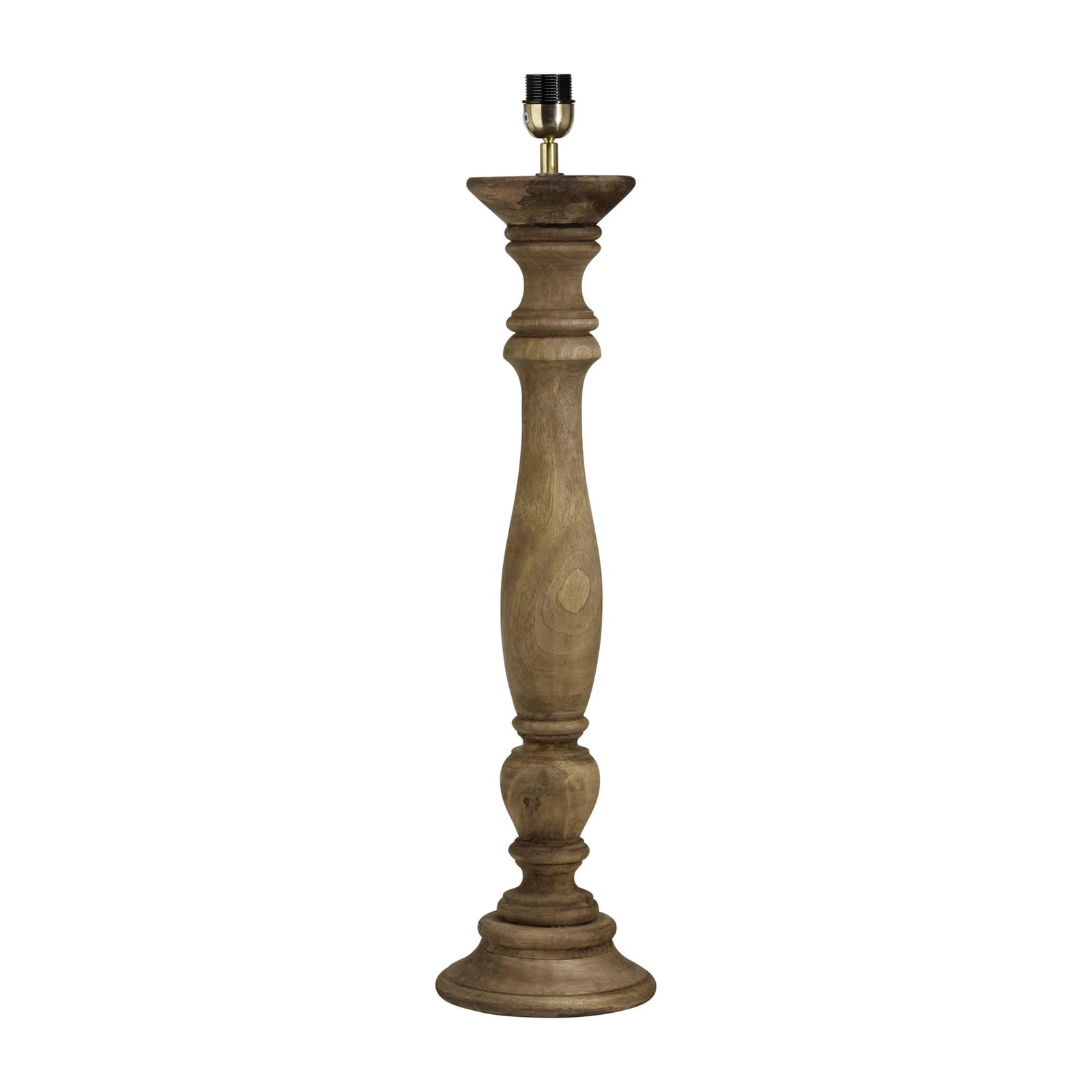 PR Home Lodge lampenvoet aged brown, Hoogte: 46 cm