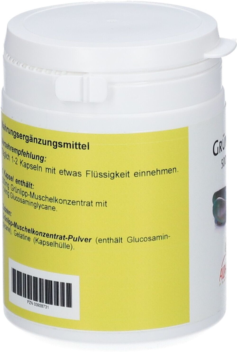 Minka Grünlippmuschel Konzentrat 500 mg Kapseln 120 St
