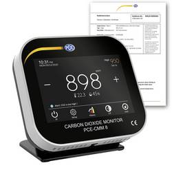 PCE Instruments PCE-CMM 8-ICA CO2 Messgerät 0 - 9999 ppm mit USB-Schnittstelle kalibriert ISO