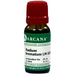 Radium Bromatum Arca Lm 12 10 ML