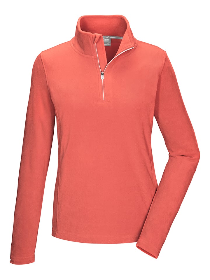 Killtec Fleecepullover in Rot - 38