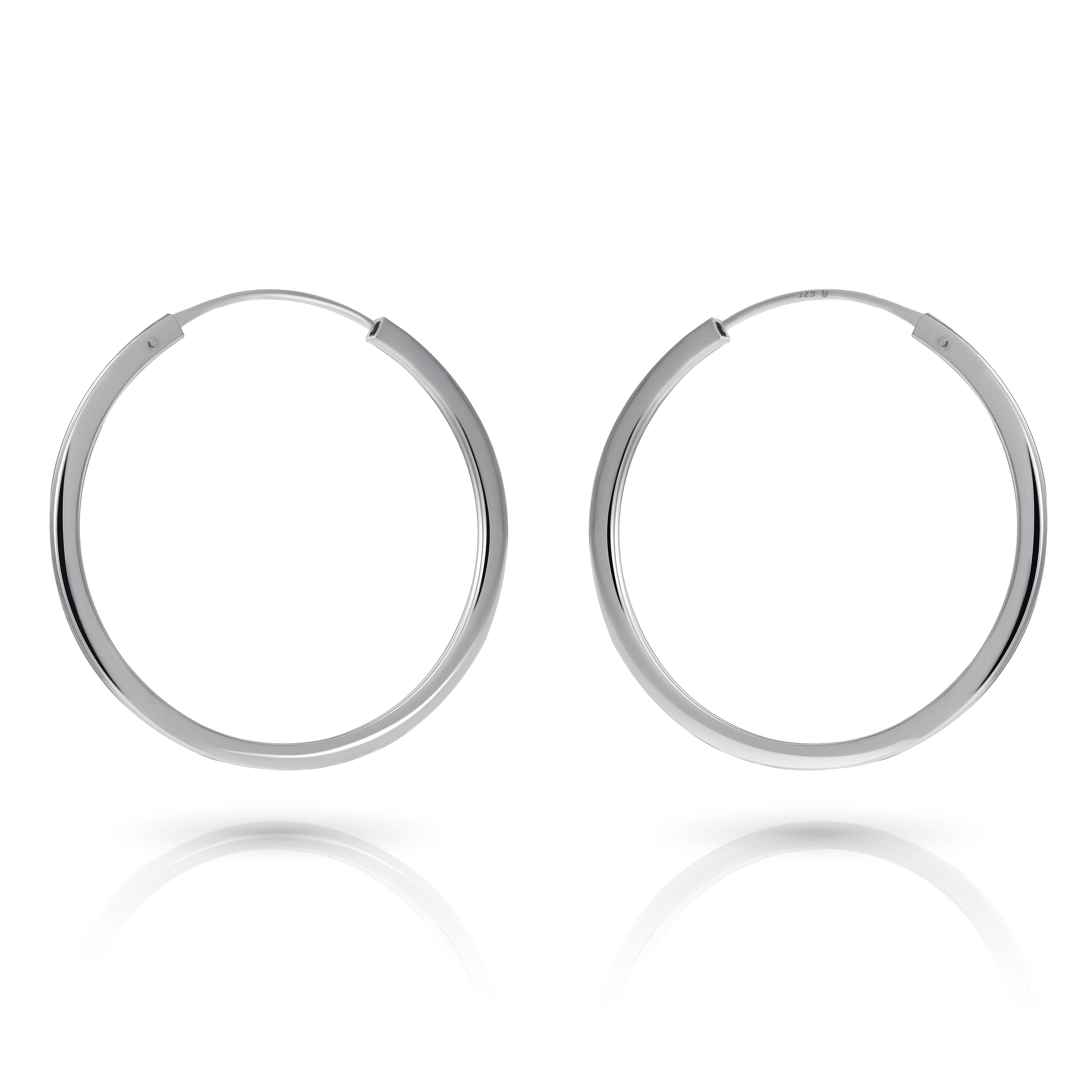 Orphelia 'Agata' Dames 925 Sterling Zilveren Oorbellen - Zilver ZO-7552