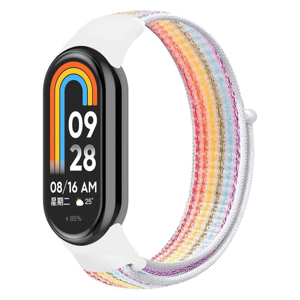 Cover-Discount Xiaomi Smart Band 9 / 8 - Nylon Stoff Band flexibel mit Klett (Nylon) (53740925)