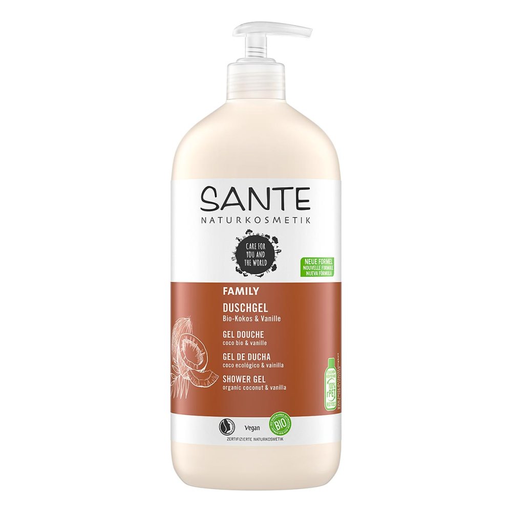 LOGOCOS Naturkosmetik GmbH & Co. KG Sante Family Duschgel Kokos & Vanille 19419440