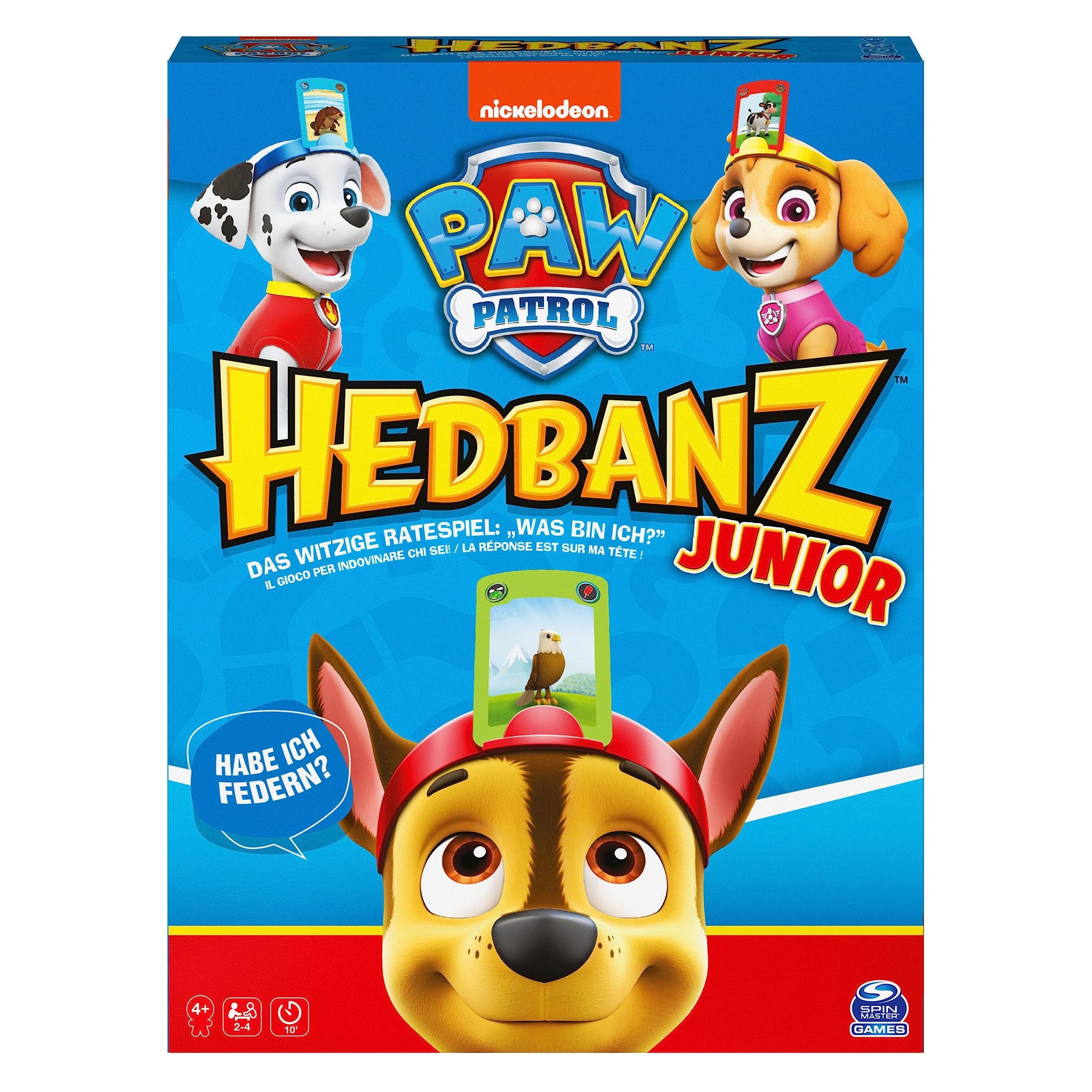 Spin Master Paw Patrol Hedbanz (Deutsch, Französisch, Italienisch, 2 - 4 Spieler) (7945.38777)