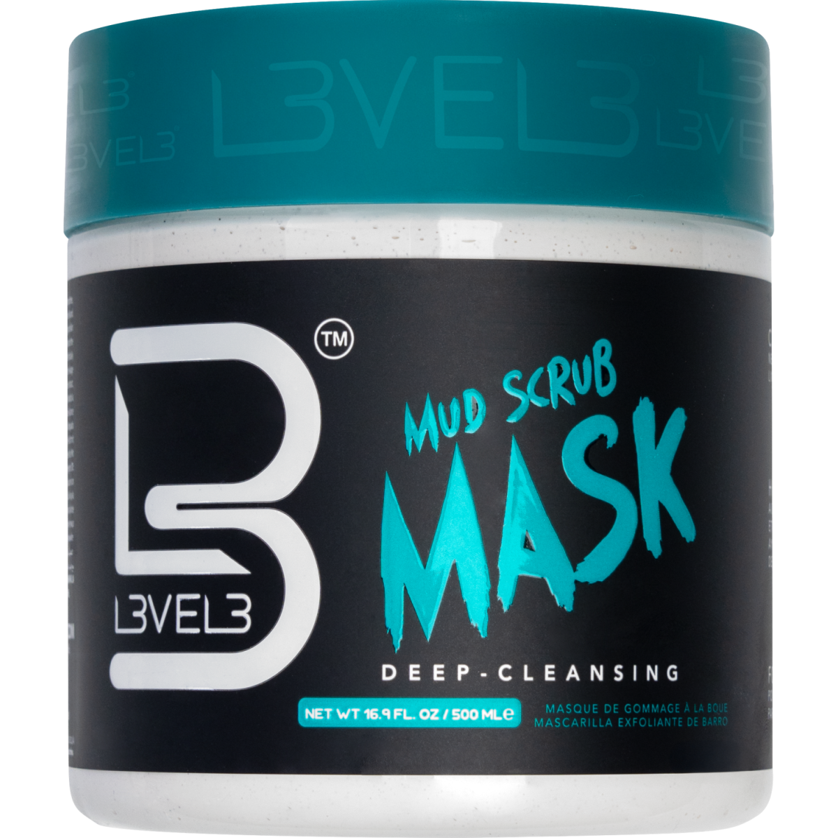Eino GmbH Level 3 Mud Scrub Mask 500ml tiefenreinigende Gesichtsmaske