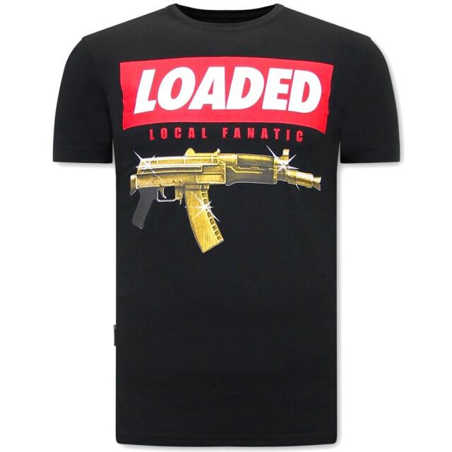 Local Fanatic T-shirts loaded gun