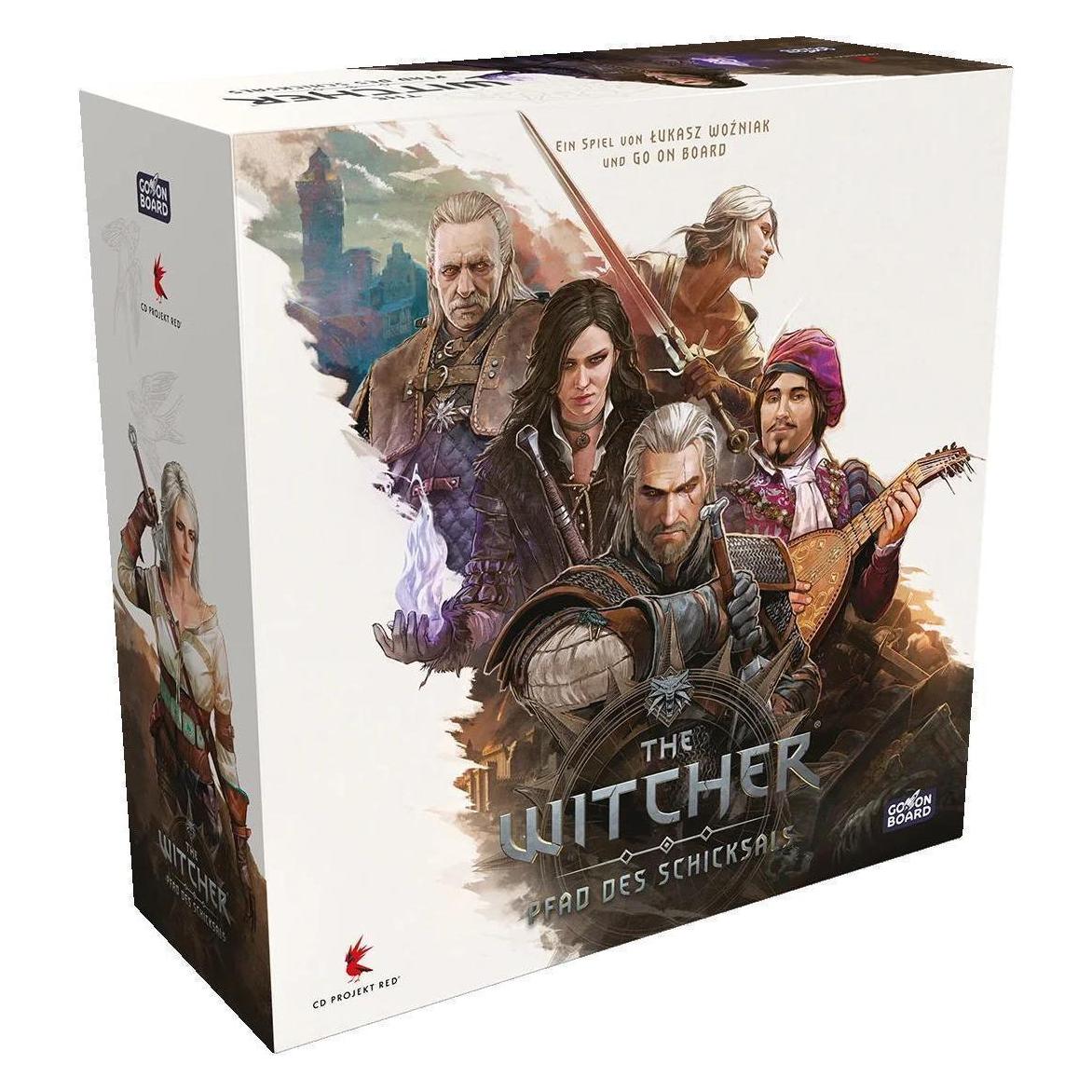Asmodée ASM The Witcher Pfad des Schicksals (Deluxe Edition) (Deutsch, 1 - 5 Spieler) (GOBD0008)