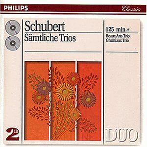 Beaux Arts Trio - Duo - Schubert (Trios) - Preis vom 27.09.2026 03:53:48 h