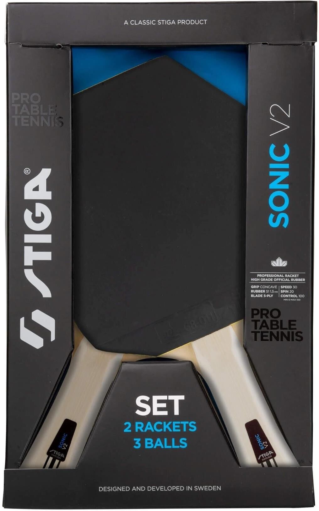 Stiga Set Sonic V2 Cybershape
