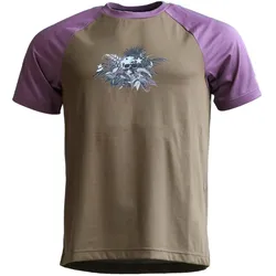 Zimtstern, Herren, Velotrikot, Riderz MTB Tee S/S (S), Braun, S