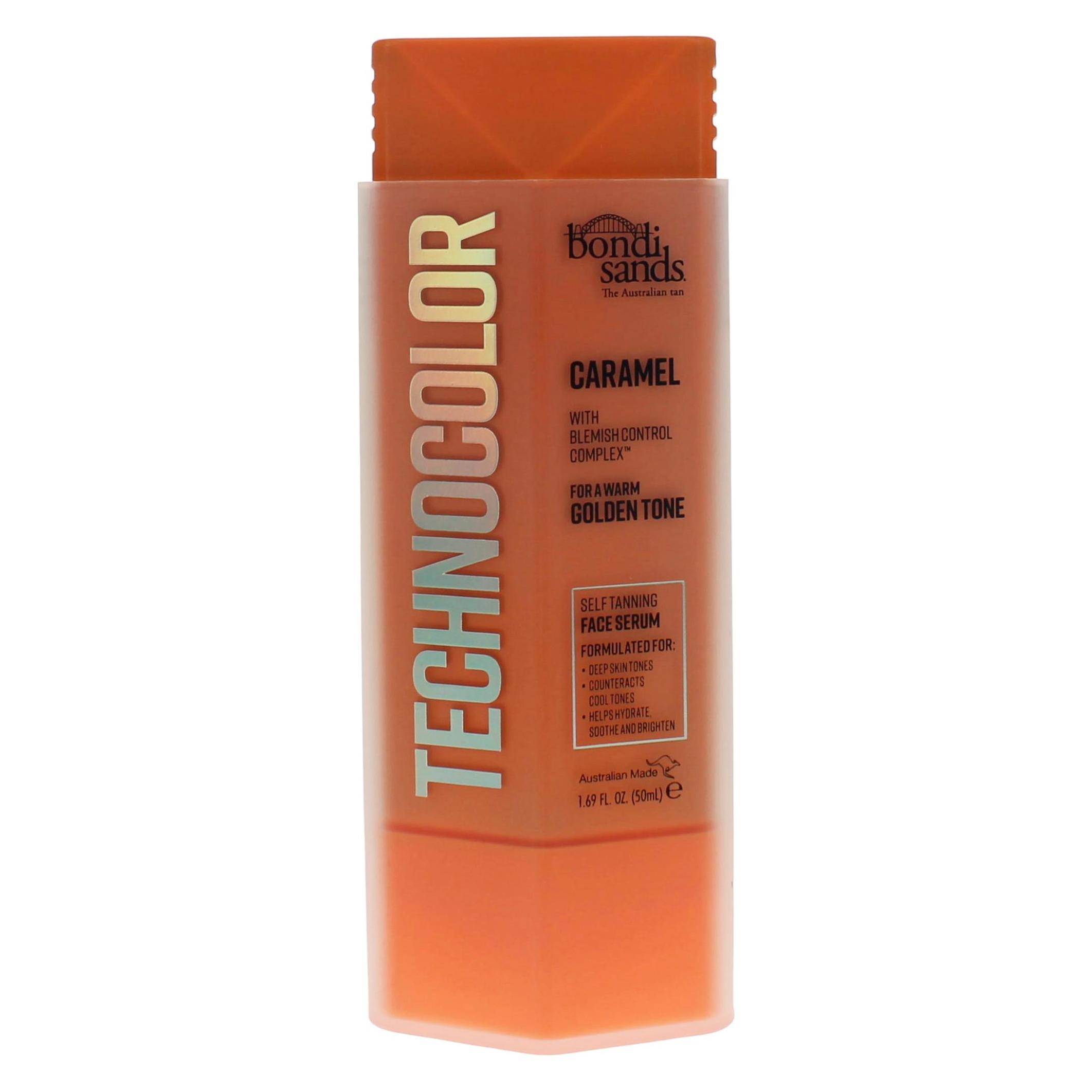 Bondi Sands Technocolor Caramel Selbstbräuner Gesichtsserum Einfache Anwendung Streifenfrei Fake Tan Enrich (50 ml) (BS128)