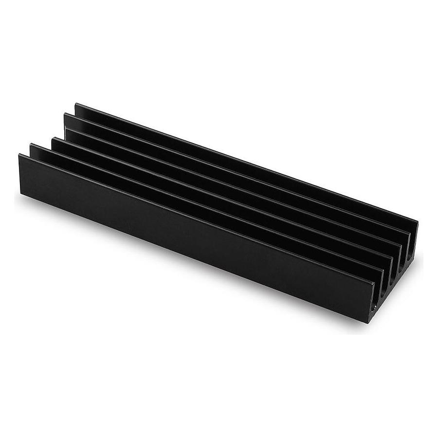 Axagon CLR-M2L10 passiver M.2-SSD-Kühlkörper - 2280, 10 mm Höhe, Aluminium (CLR-M2L10)