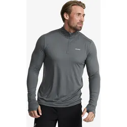 Impulse Half-zip Top Herren Turbulence Blue, Größe:XL - Herren > Oberteile > Long-sleeve-shirts - Blau