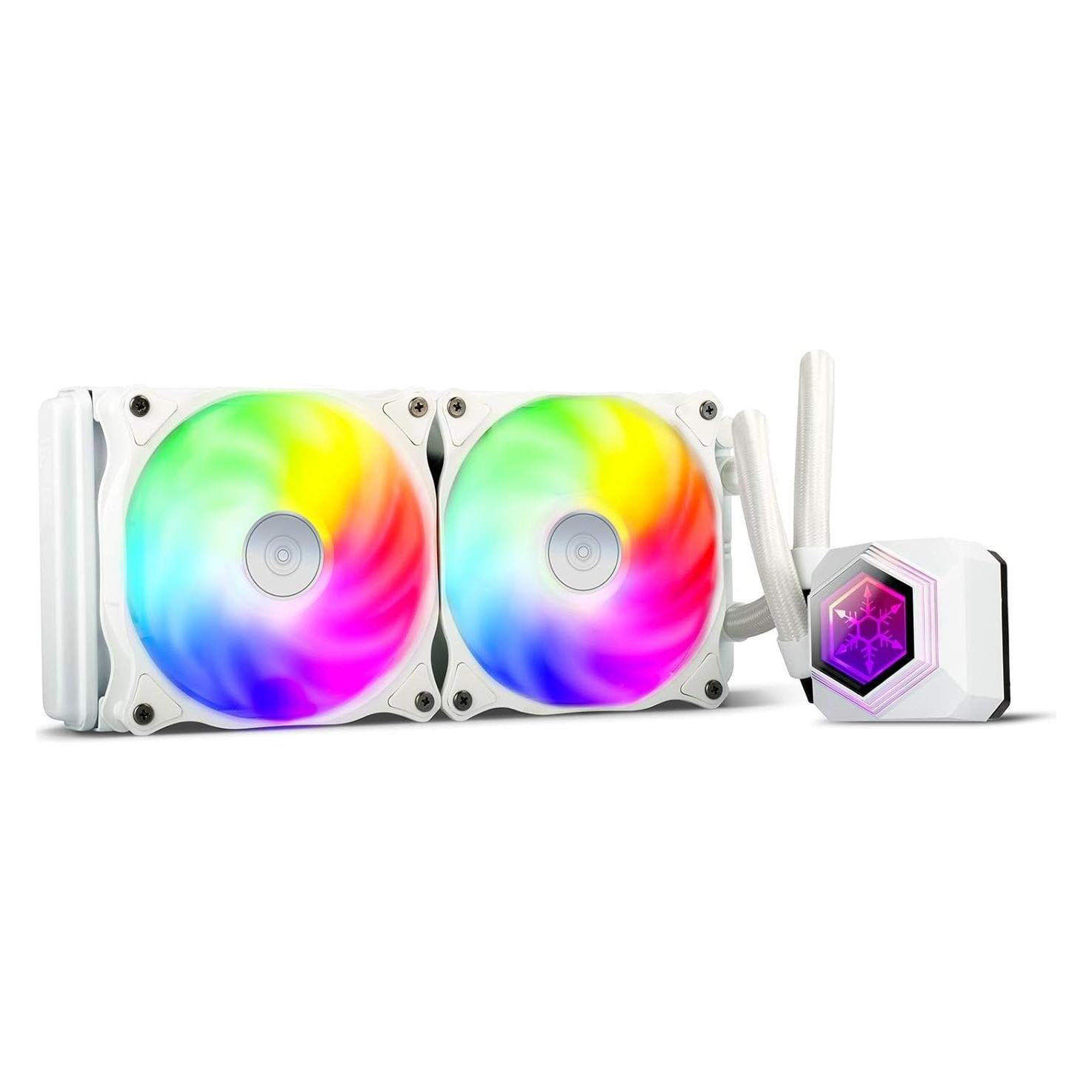 Silverstone Permafrost PF240W-ARGB, V2 Komplett-Wasserkühlung (SST-PF240W-ARGB-V2)