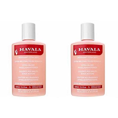 Nagellackentferner rosa 2x 2x100 ml Flüssigkeit