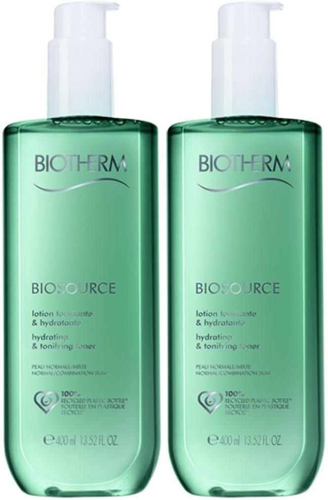 Biotherm Biosource Gesichtsreinigung norm.Haut x2 2x400 ml Flüssigkeit