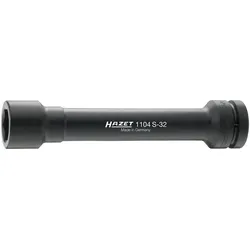 HAZET Schlag- Maschinenschrauber Steckschlüssel-Einsatz, Sechskant, (1 Zoll) - 1104S-32