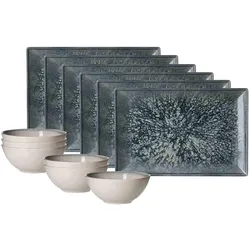 Ritzenhoff & Breker, Geschirrset, Grana Brunch-Set (12 Stk.)